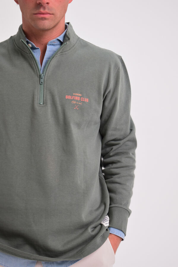 Cloking Moletom com sweatshirt in One Verde