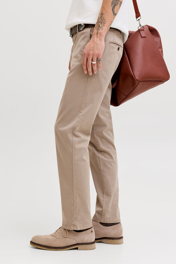 Jack & Jones Cal&ccedil;as chino Tostado