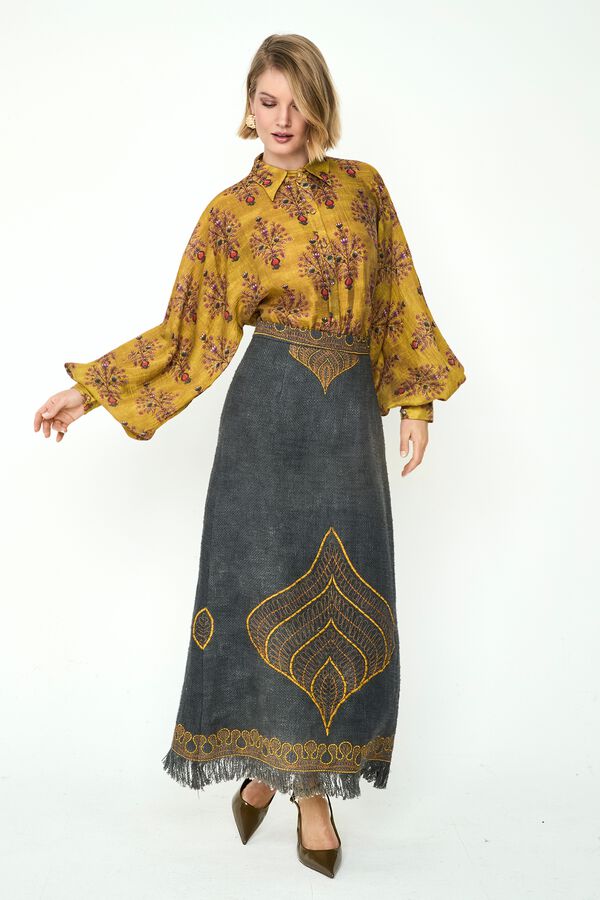 Panambi Printed shirt LENSE Gold