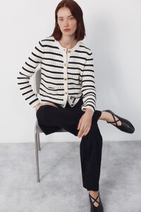 Cortefiel Short buttoned jacket