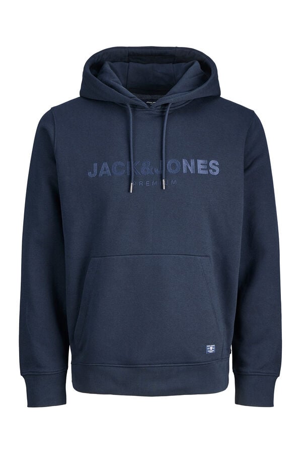Jack & Jones Sweatshirt com logo frontal Azul