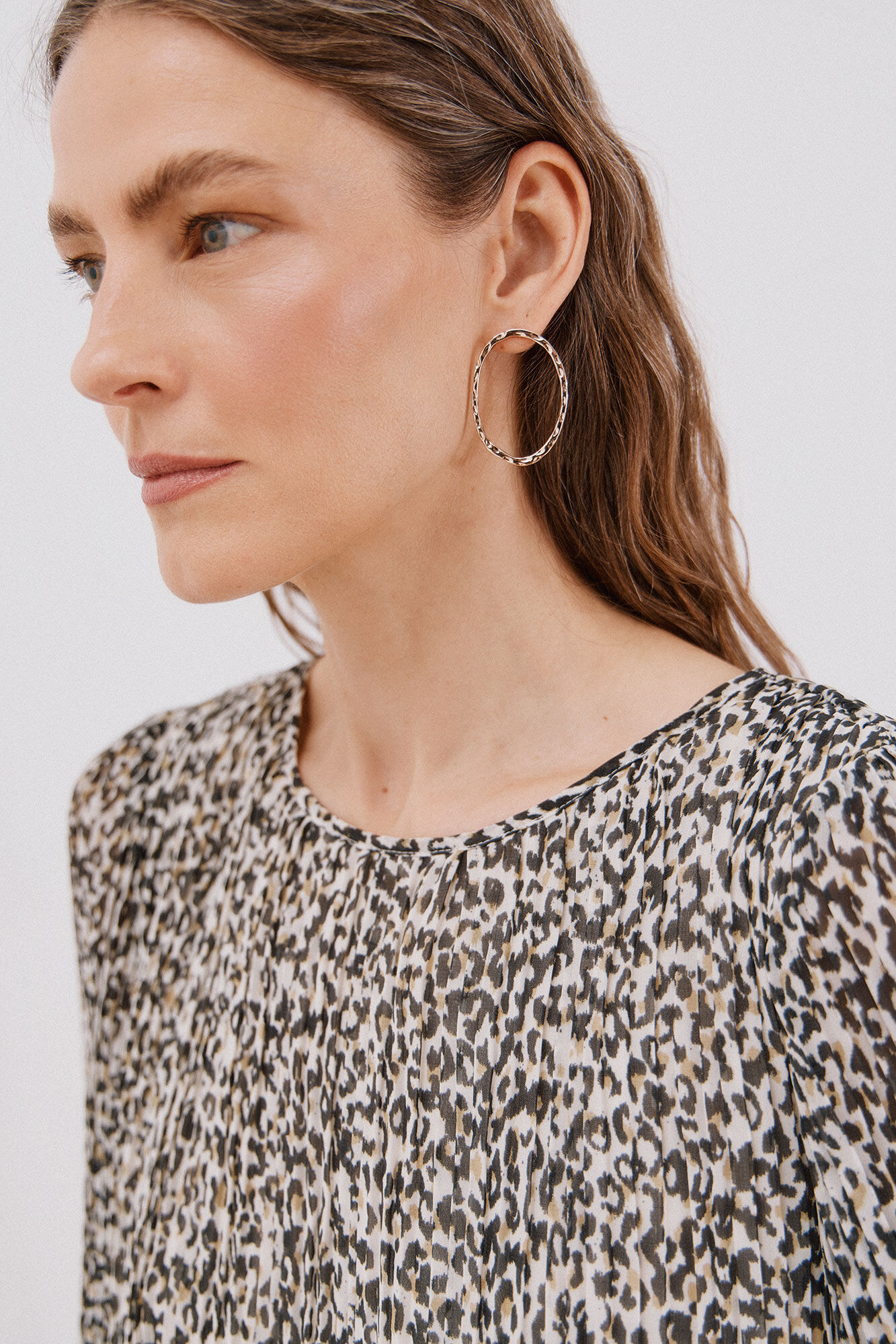 Cortefiel Pleated blouse