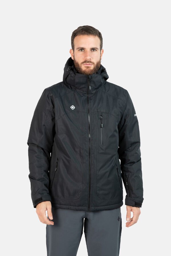 Cortefiel Mount-Tex fabric jacket with Mount-Loft filling Black