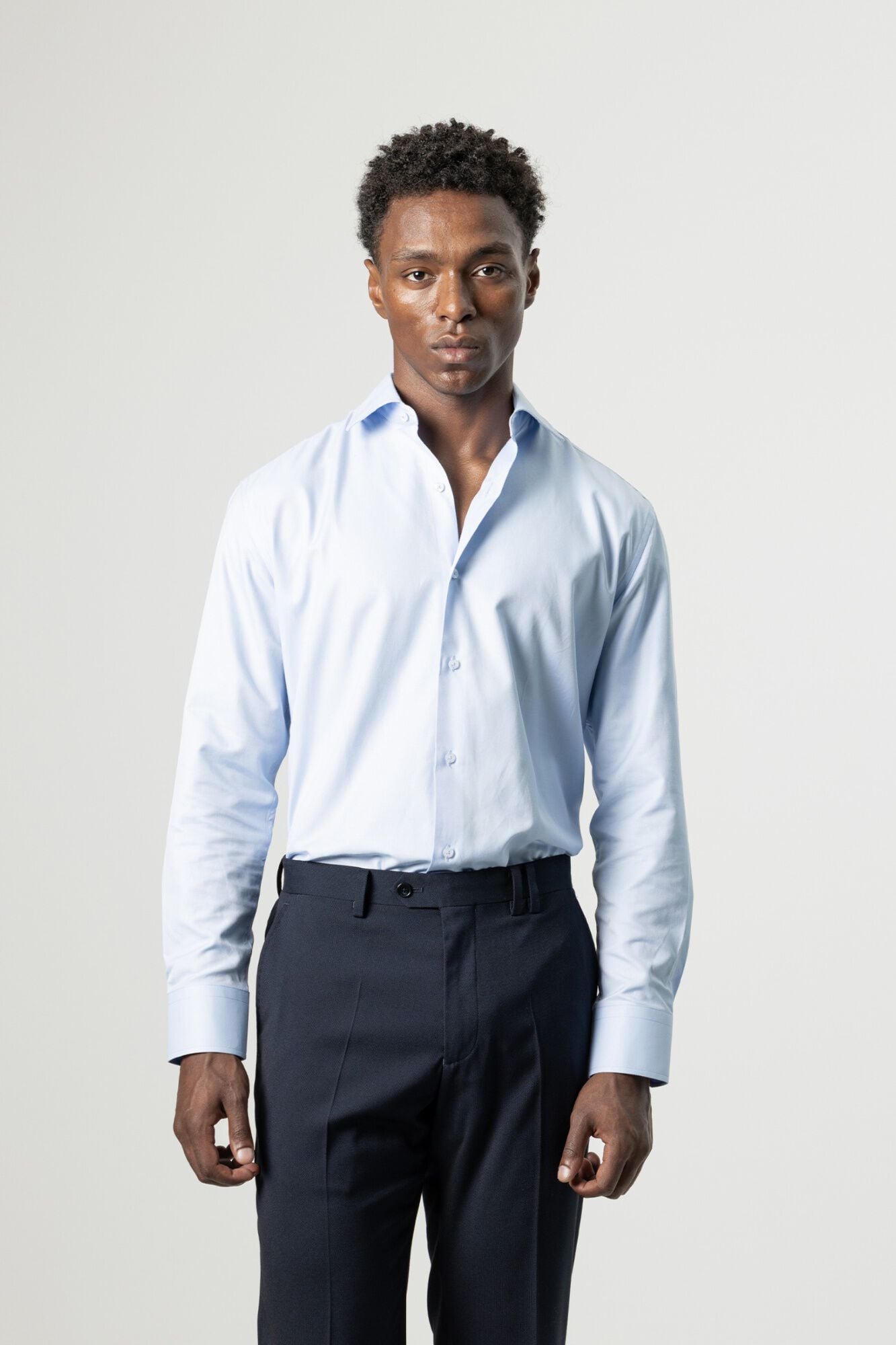 PuroEGO Camisa de sarja de vestir