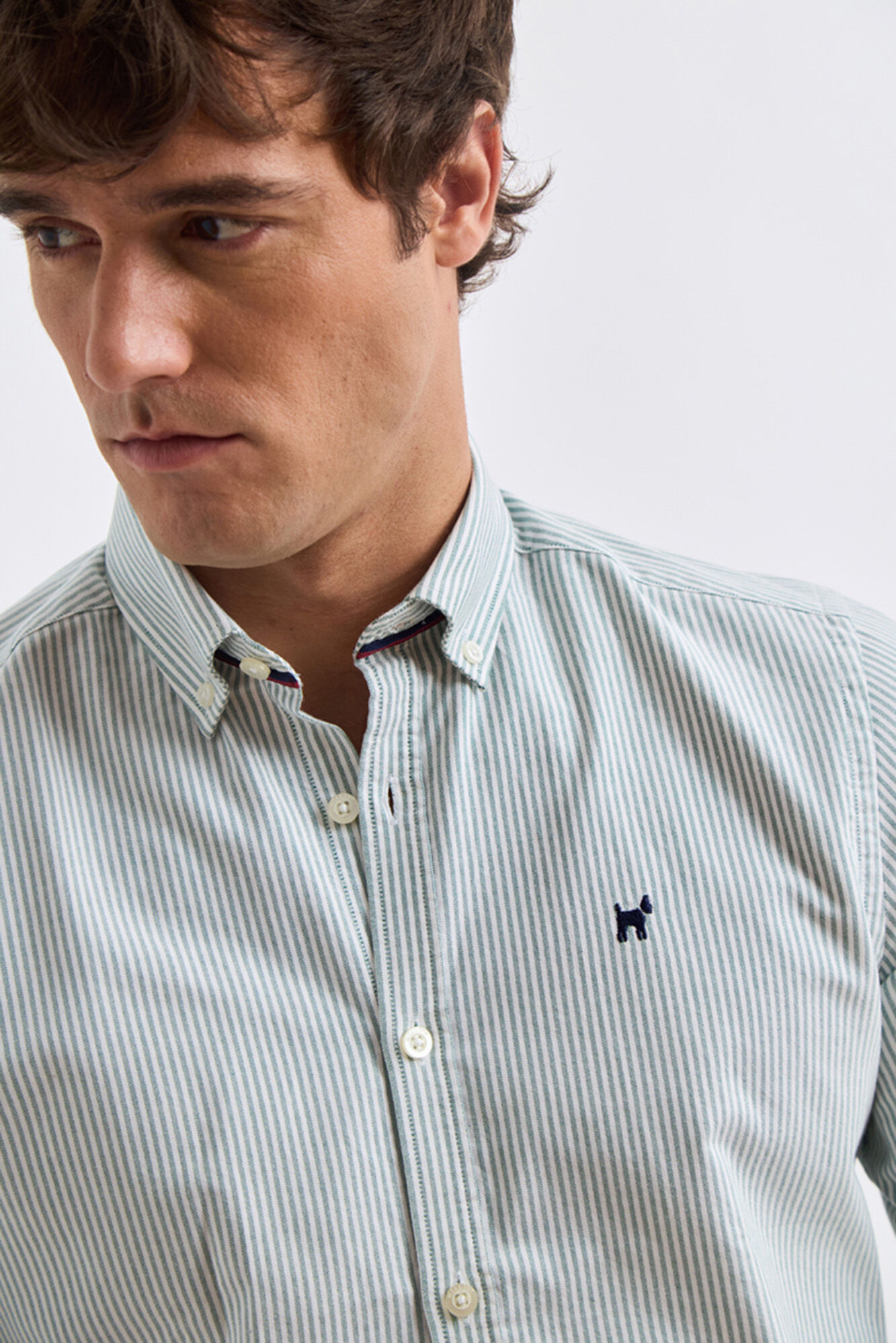 Williot Camisa Oxford Listrada