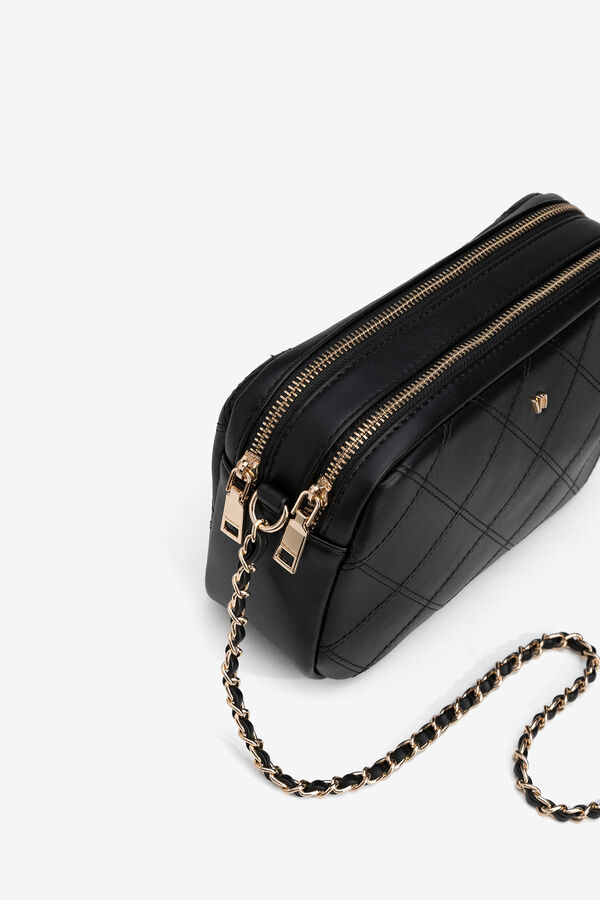 Vilanova Mala com Alça Combinada Preto