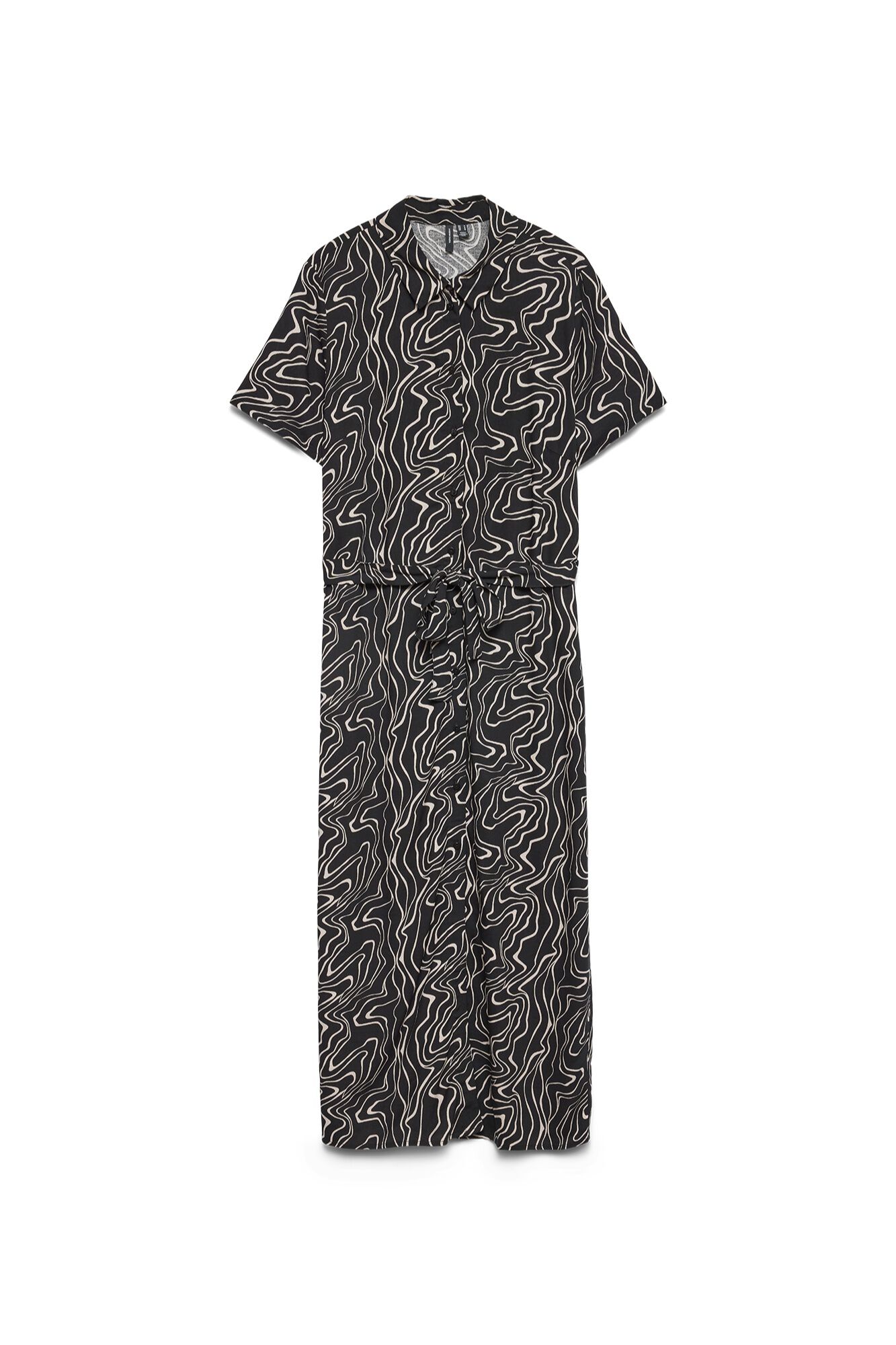 Vero Moda Printed short sleeve midi dress