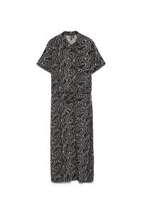 Vero Moda Vestido midi estampado de manga curta