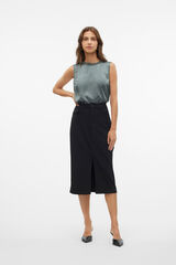 Vero Moda Falda midi Negro