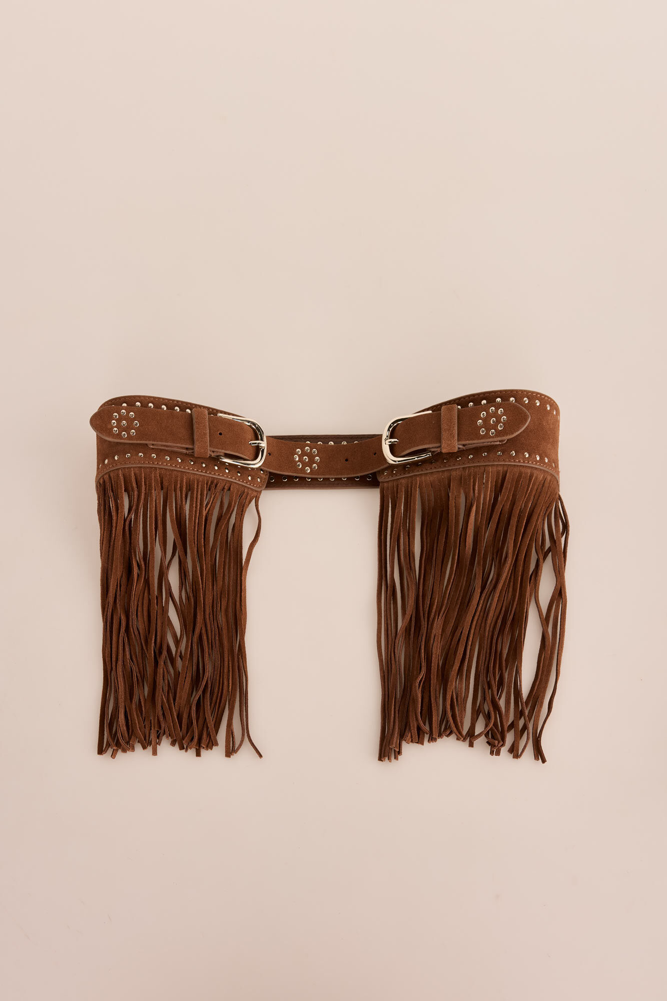 Slowlove Cinto de cintura alta com efeito pele