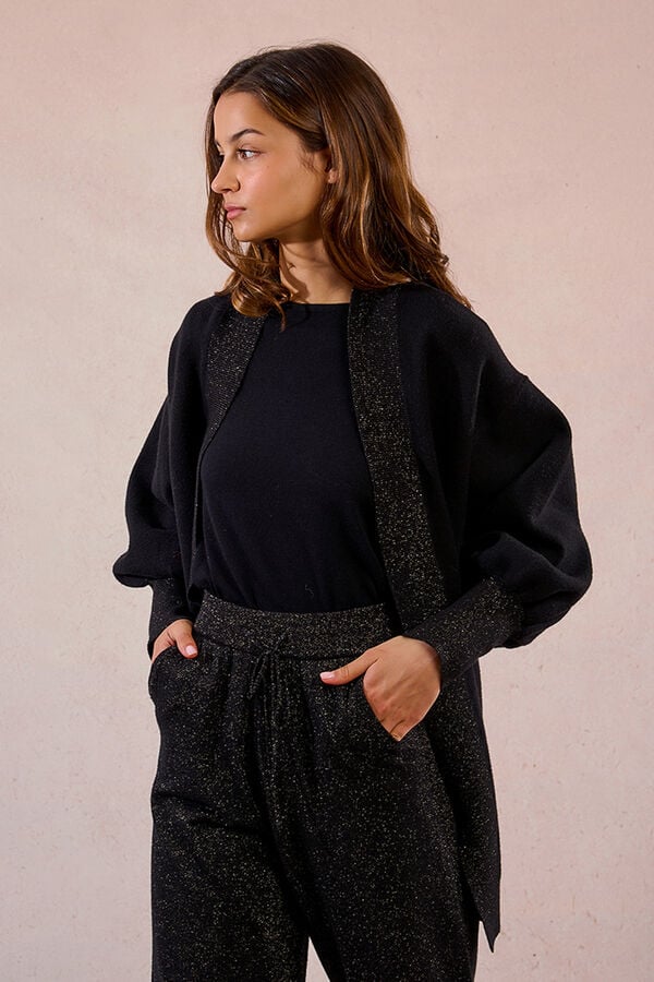 Molly Bracken Casaco de malha manga comprida Preto
