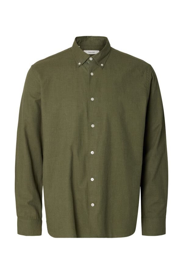 Selected Camisa regular fit Verde