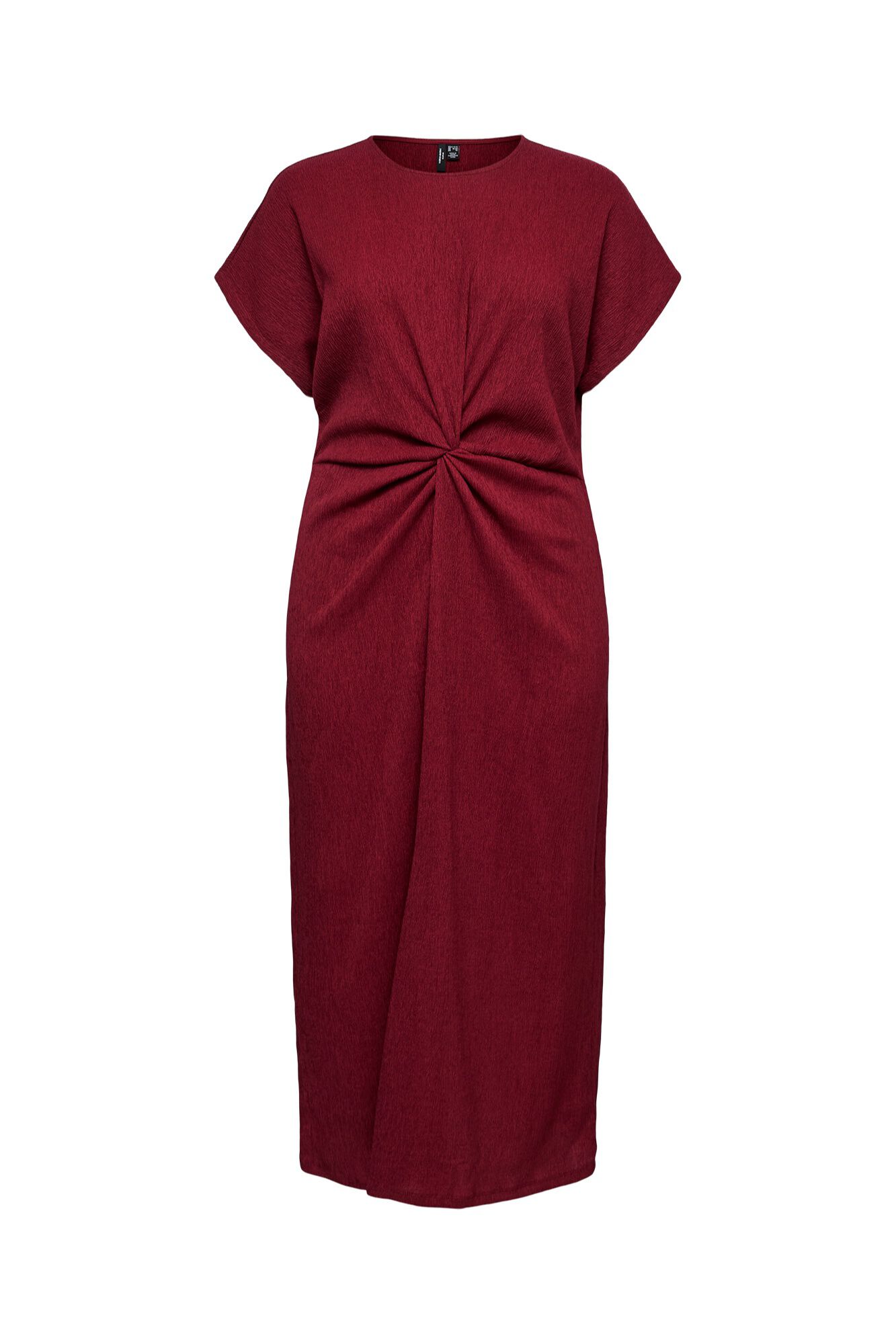 Vero Moda Curve Vestido midi com n&oacute; na frente