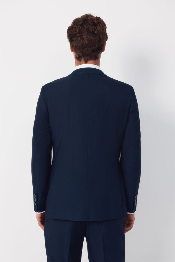 Cortefiel Americana traje estructura Serie XXI Azul marino