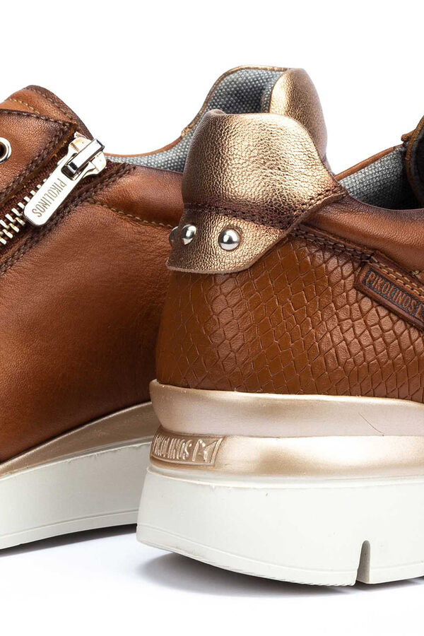 Cortefiel Zapato deportivo con suela EVA Camel