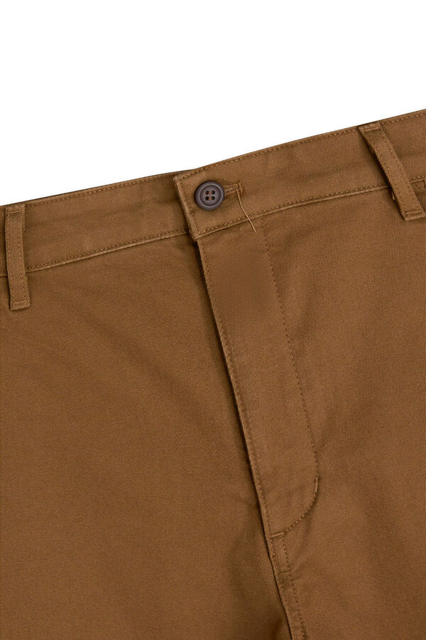 Dockers Cal&ccedil;as chino slim Original Castanho