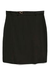 Vero Moda Curve Saia curta com cinto, tamanho grande, l Preto