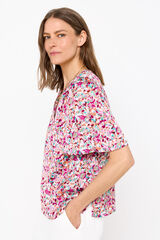 Cortefiel Printed fluid blouse Multicolour