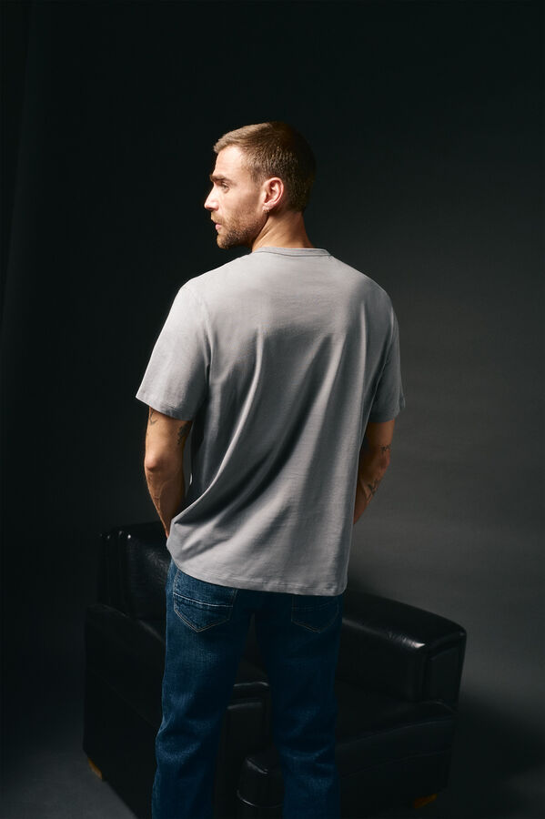 OOTO T-shirt leve Cinzento