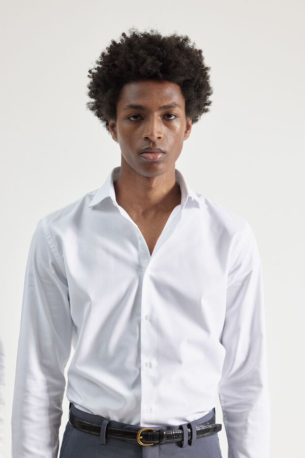 PuroEGO Camisa vestir Blanco