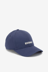 Cortefiel Gorra algodón orgánico 100% Azul