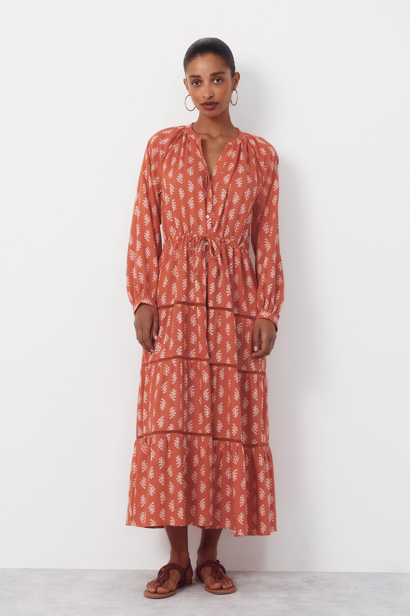 Cortefiel Printed dress