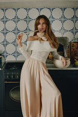 Slowlove Top lencero Marfil