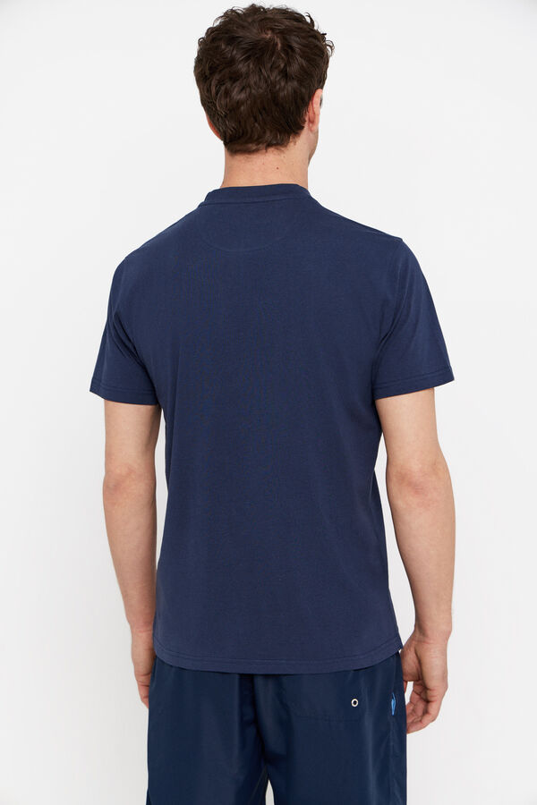Cortefiel Camiseta gráfica pulpo Azul marino