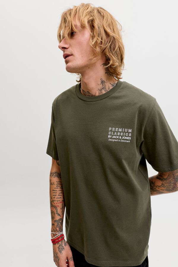 Jack & Jones T-shirt logo regular fit Verde