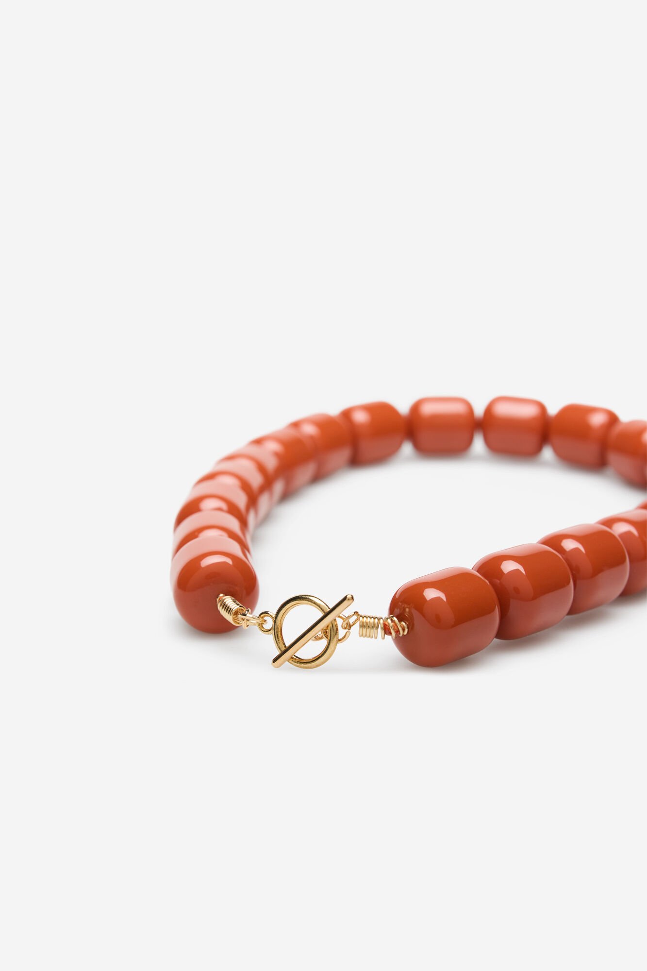 Cortefiel Colar de resina colorida