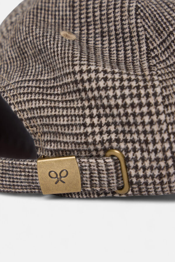 Silbon Boné do Príncipe de Gales Tostado