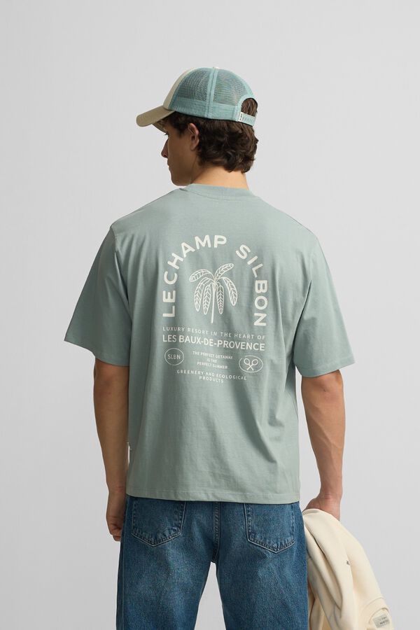 Silbon T-shirt special fit le champs Azul