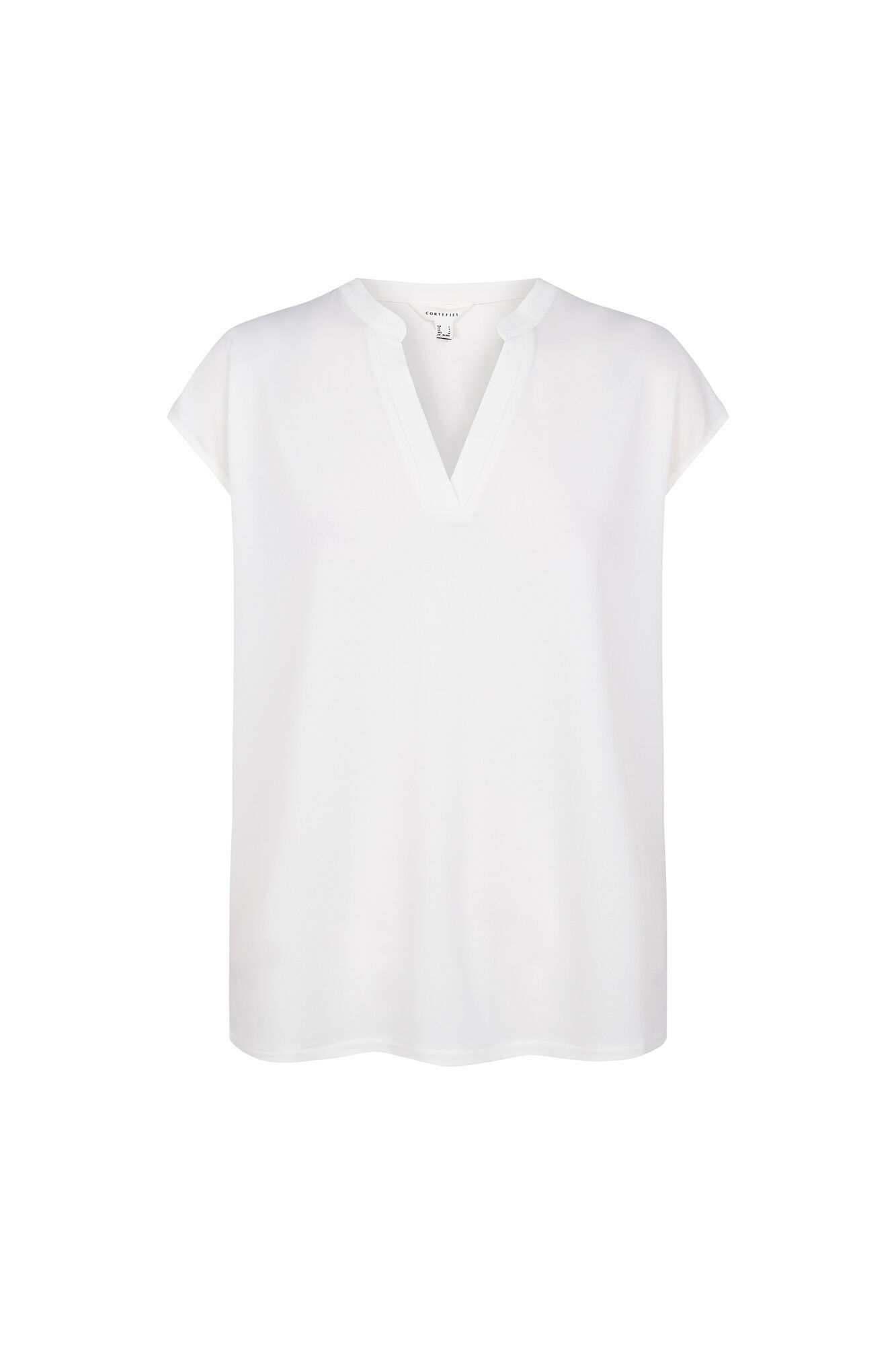 Cortefiel Basic stand-up collar T-shirt