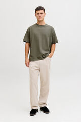 Jack & Jones T-shirt b&aacute;sica manga curta Verde