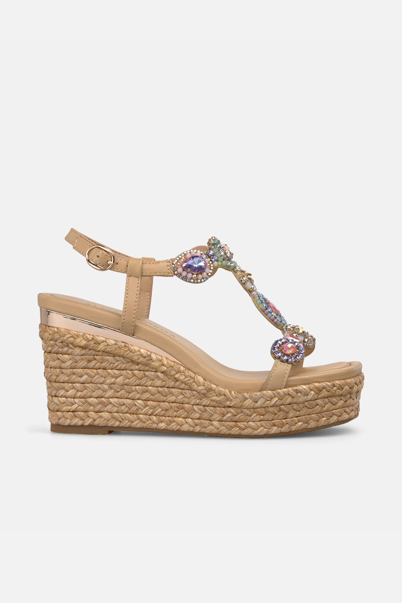 Alma en Pena Sandalia cu&ntilde;a esparto tira en t