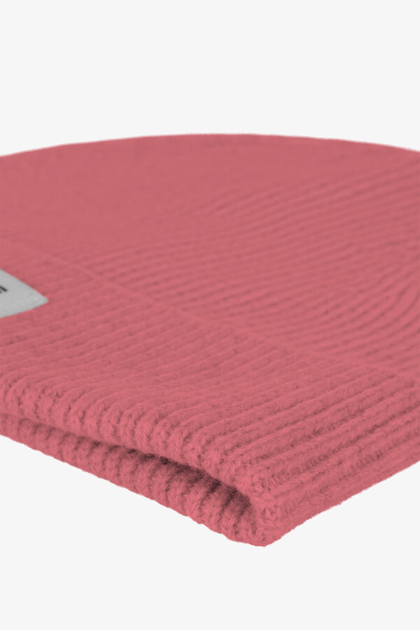 Cortefiel Wool Hat Pink