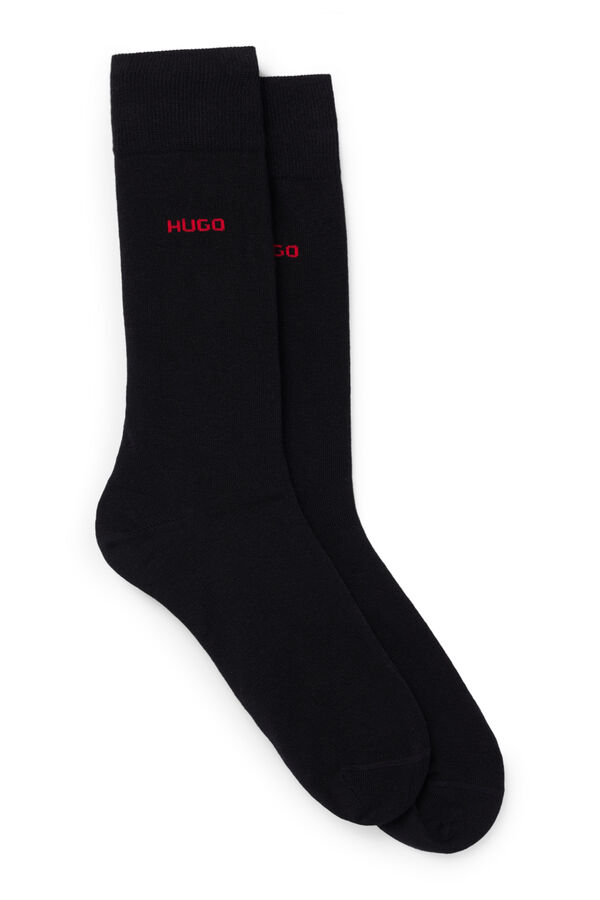 HUGO Pack 2 meias Preto