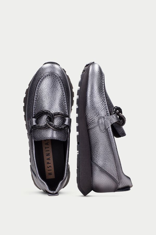 Hispanitas Mocassim desportivo oregon Cinzento