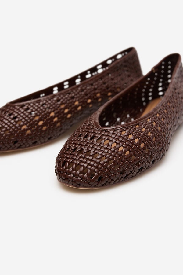 Cortefiel Bailarina tran&ccedil;ada Castanho