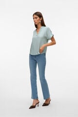 Vero Moda Jeans boca de sino Azul