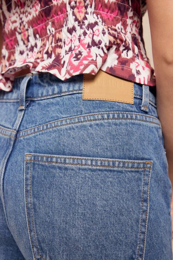 Slowlove Jeans de botões largos Azul