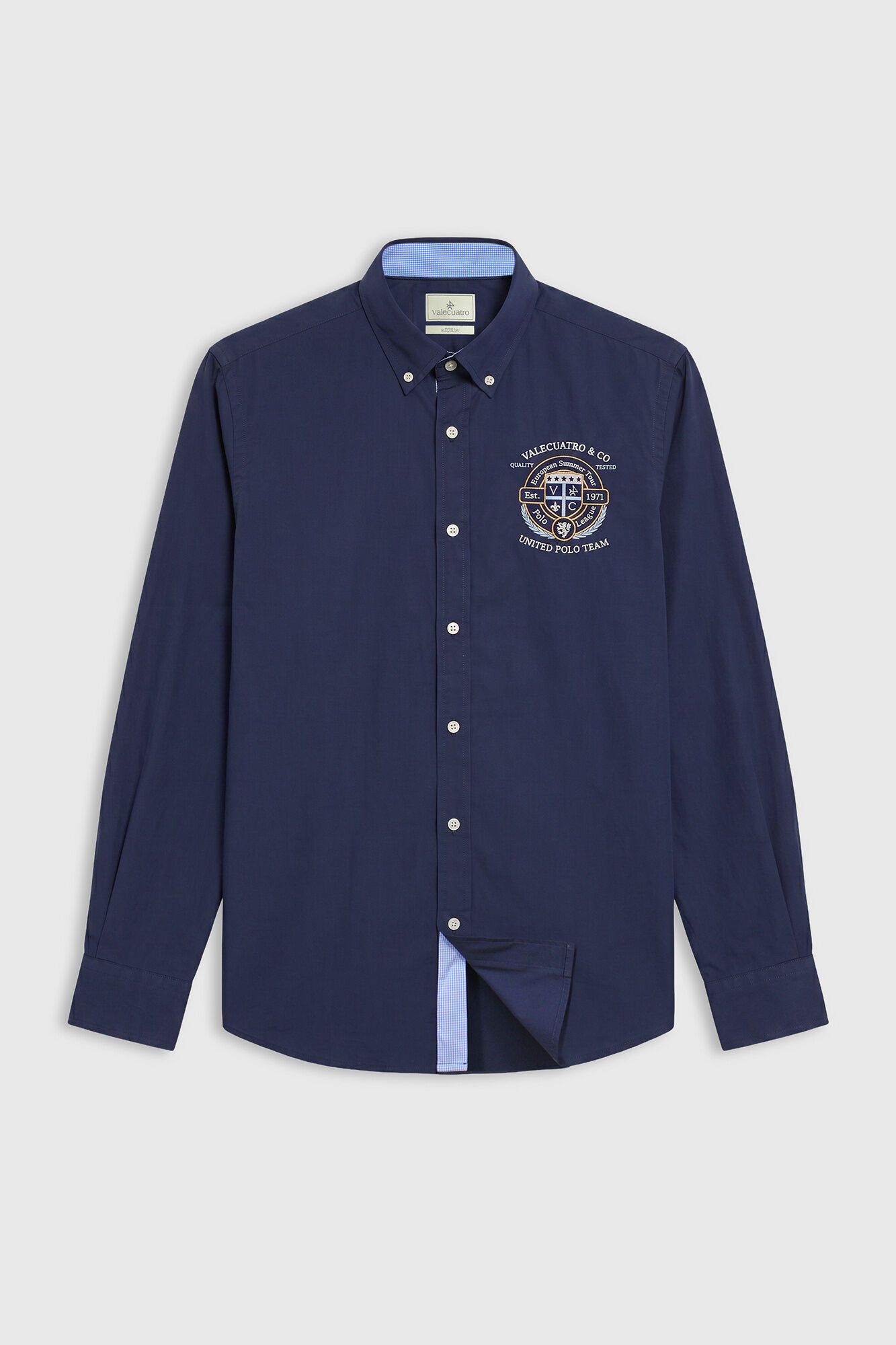 Valecuatro Camisa semibordada United Polo