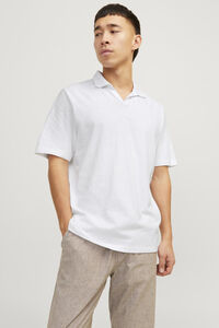 Cortefiel Regular fit polo shirt White