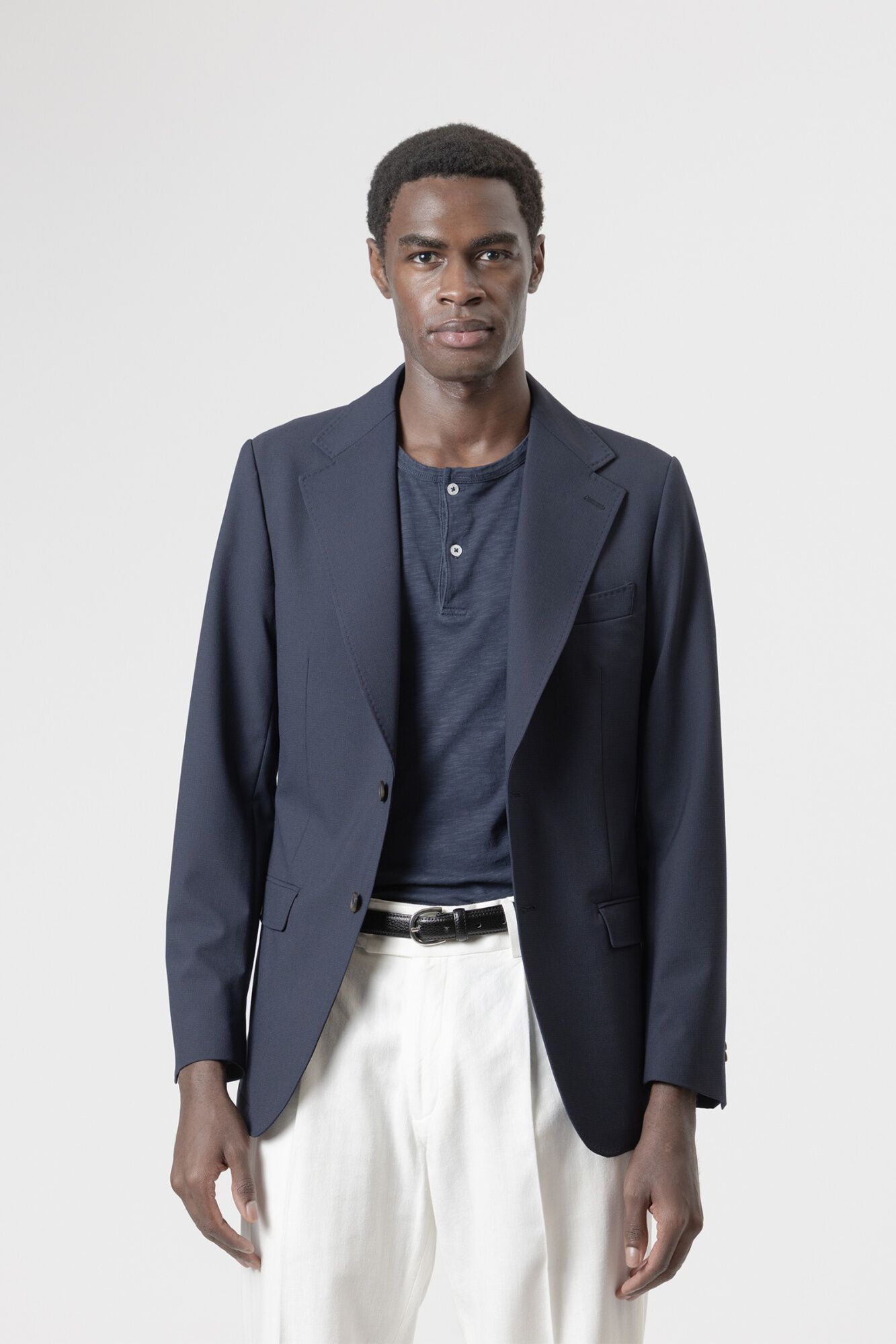 PuroEGO Slim fit structured blazer