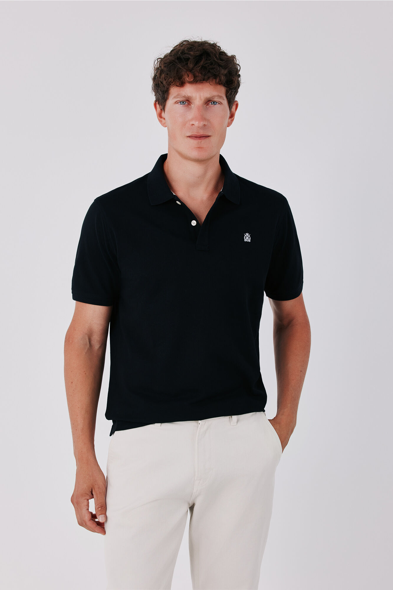Cortefiel Polo b&aacute;sico piqu&eacute;