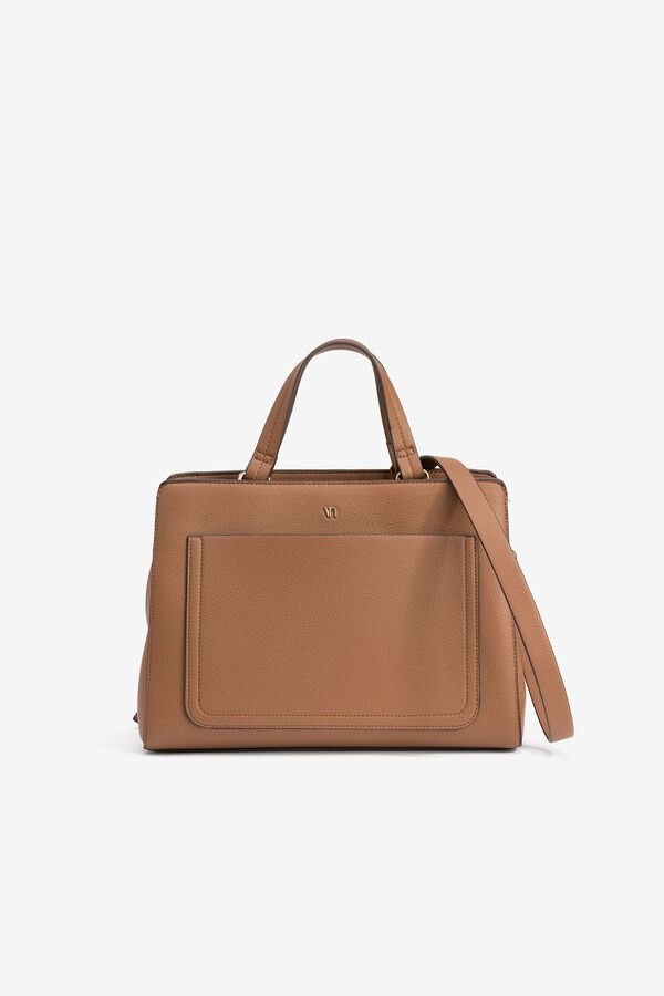 Vilanova Mala City com bolso Castanho