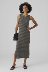 Vero Moda Vestido midi de Tencel Preto