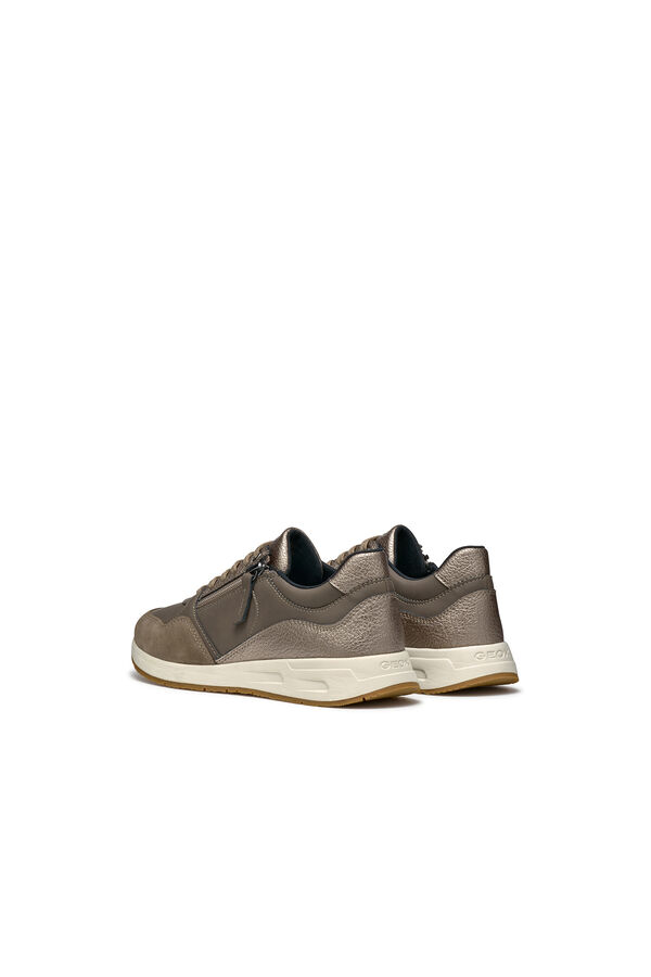 Cortefiel Women's low-cut sports shoes Beige