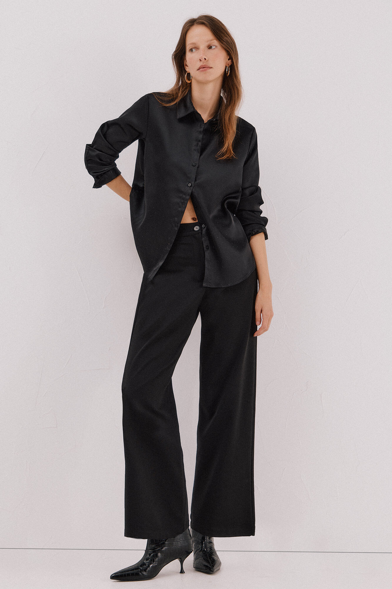 Cortefiel Pantal&oacute;n punto roma espiga