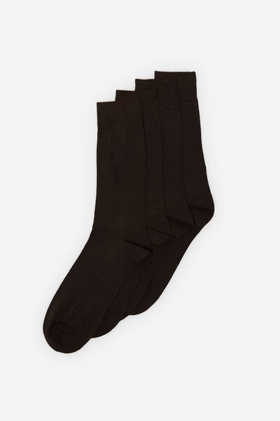 Cortefiel 2-pack socks Dark brown